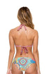 Luli Fama Mariposita Caribeña Born Free Engineered Reversible Hight Neck Top